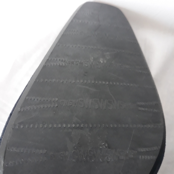 NWOT Stuart Weitzman 10 N Navy Blue Suede Pumps - Picture 7 of 11